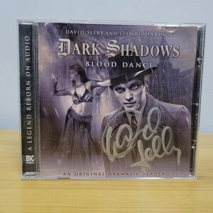 Dark Shadows: Blood Dance Audiobook CD 2010 Signed by David Selby Autographed